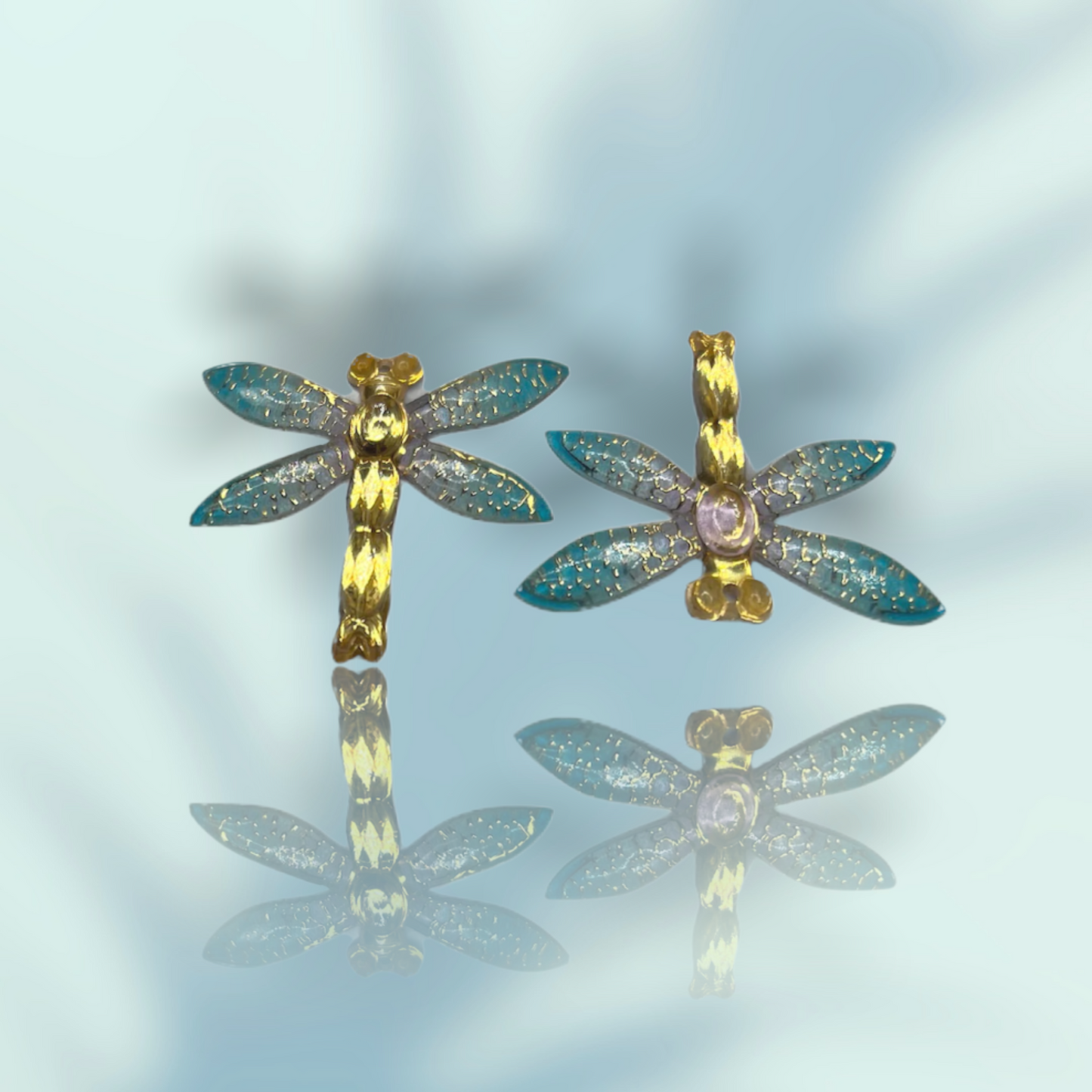 Dragonflies Resin Charms