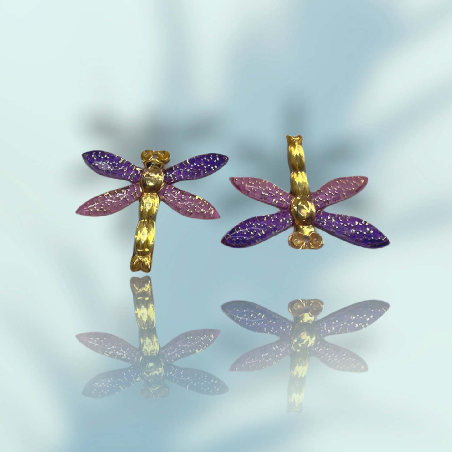 Dragonflies Resin Charms