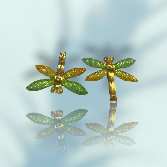 Dragonflies Resin Charms